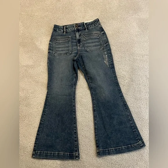 American Eagle Wide Leg Jeans - Picture 1 of 8
